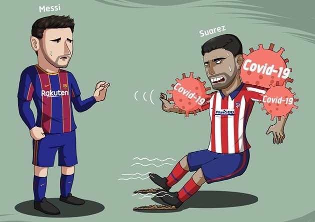 Cười té khói với loạt ảnh chế Barca thua Atletico - Bóng Đá