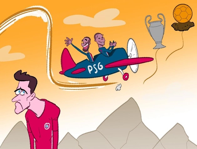 Cười té khói với loạt ảnh chế tứ kết Champions League - Bóng Đá