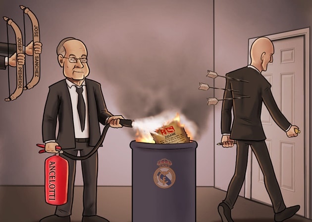 Cười té khói với loạt ảnh chế Ancelotti thay thế Zidane - Bóng Đá