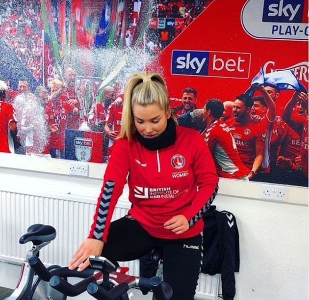 Charlton star Madelene Wright is SACKED after Snapchat videos showed her