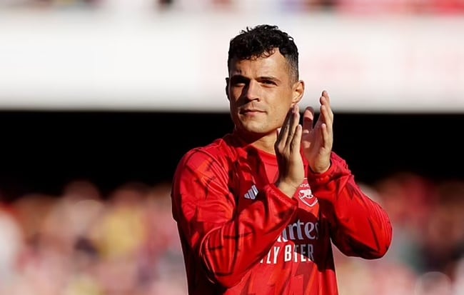 Granit Xhaka reveals being booed off by Arsenal fans