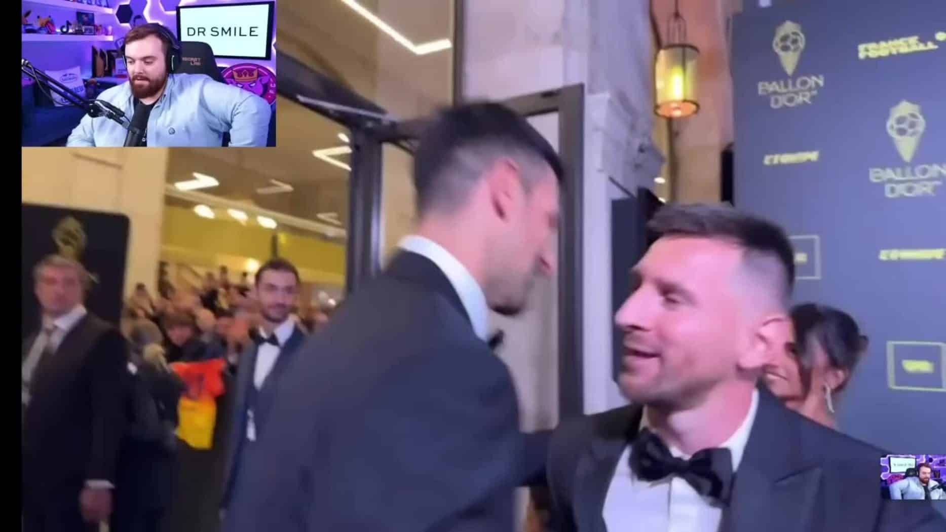 Djokovic bỏ dở phỏng vấn để chào Messi