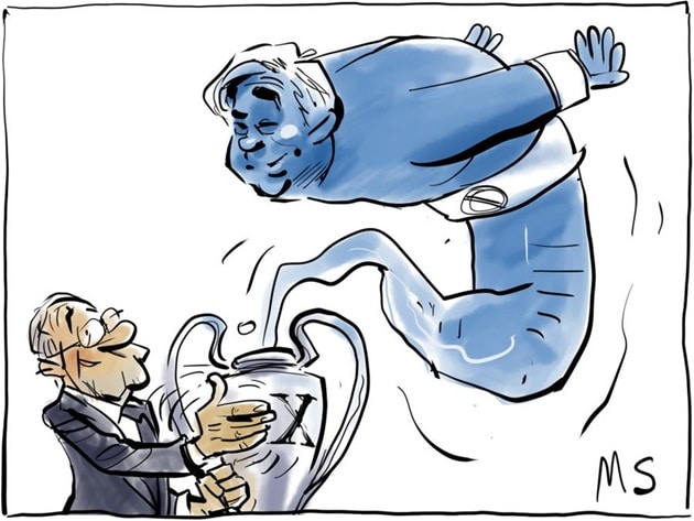 Cười té khói với loạt ảnh chế Ancelotti thay thế Zidane - Bóng Đá