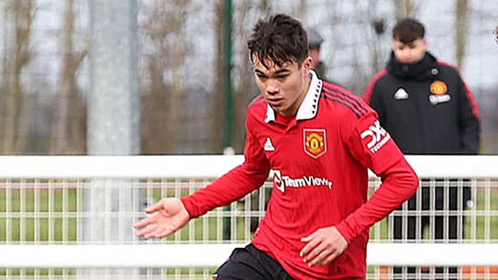 16-year-old United superkid bags hat trick in u18 action, he signed for Red Devils in 2023 - Bóng Đá