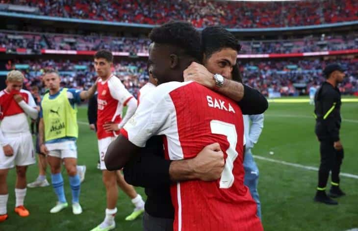 Arsenal star Bukayo Saka discusses Ballon d