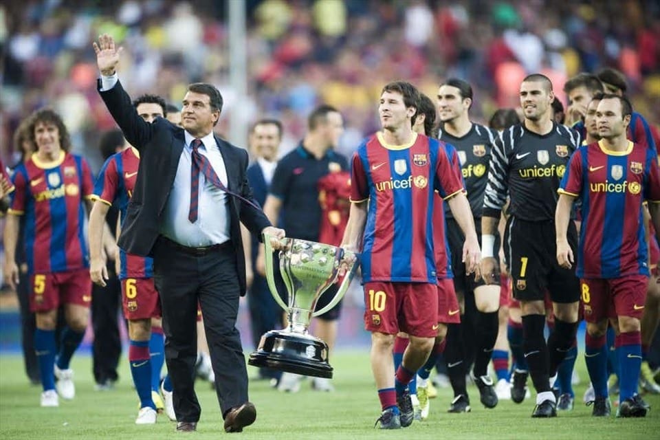 Laporta chốt cơ hội tái hợp Messi nếu La Liga cho phép - Bóng Đá
